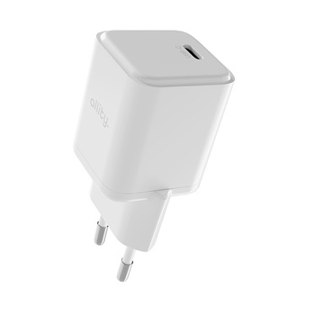Allity GaN PD QC mains charger ATC-01-20WC 1x USB-C 20W white