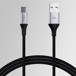 Kabel Allity AUC-01 USB-A na USB-C 1,0 m 3A černý
