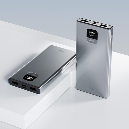 Allity powerbank APB-100 PD QC 22.5W 10000 mAh сірий