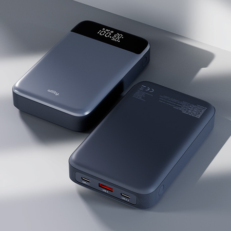 Allity powerbank APB-200 PD QC 130W 19200 mAh szary