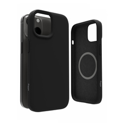 Allity Etui Silicone Case Mag do iPhone 14 Pro Max czarne