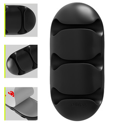 Allity organizer na kable - zestaw 3 sztuk ASA-400