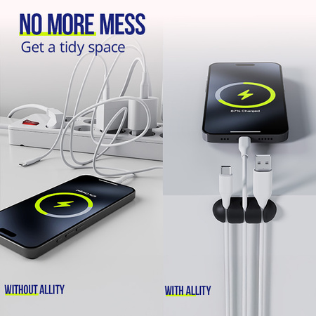 Allity cable organizer - set of 3 pieces ASA-400