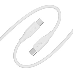 Câble Allity AUC-02 USB-C - USB-C 1.0 m 60W blanc