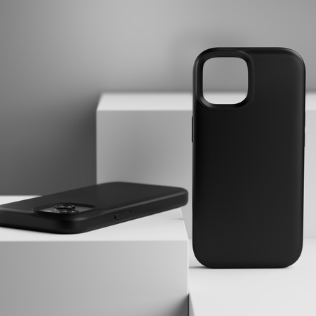 Allity Silicone Case Mag cap pour iPhone 14 noir