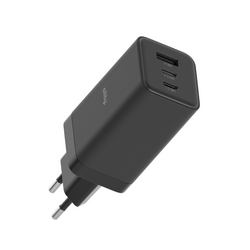 Allity GaN PD QC síťová nabíječka ATC-01-65WACC 2x USB-C + 1x USB-A 65W černá