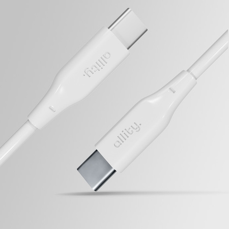 Allity Kabel AUC-02 USB-C - USB-C 2.0 m 60W weiß