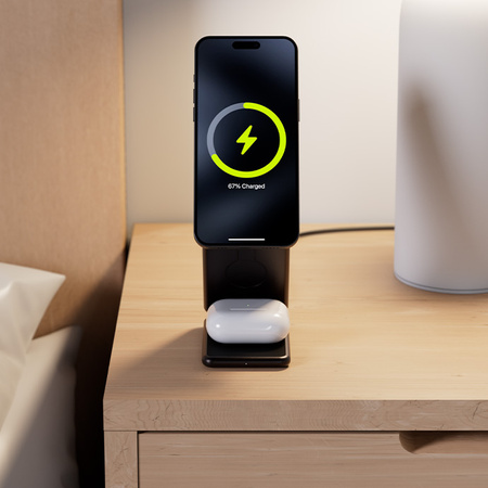 Allity drahtloses Ladegerät AWC-230-22WMS 22.5W graphit 3in1