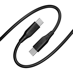 Кабель Allity AUC-02 USB-C - USB-C 2.0 м 60 Вт чорний