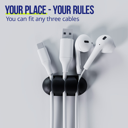 Allity cable organizer - set of 3 pieces ASA-400