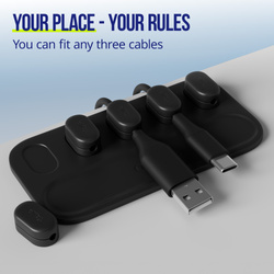 Allity cable organizer ASA-410 magnetic 