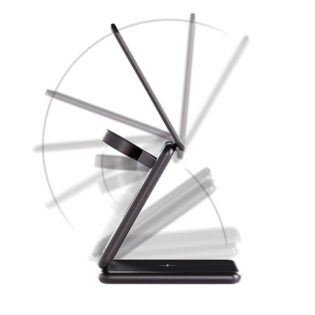 Allity drahtloses Ladegerät AWC-230-22WMS 22.5W graphit 3in1