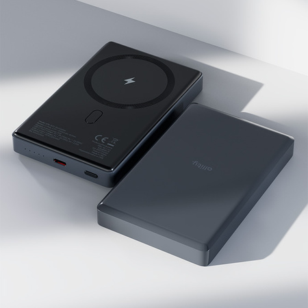 Allity wireless powerbank APB-300 PD QC 20W 10000 mAh gris magnétique