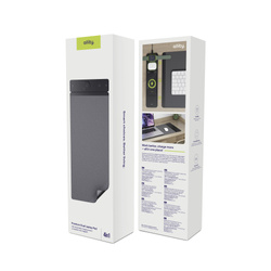 Allity Laptop-Pad mit drahtloser Aufladung 4in1 15W schwarz