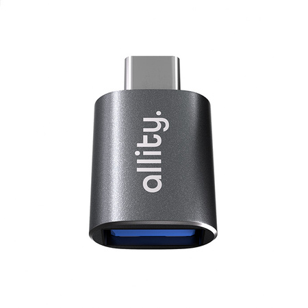 Allity adapter ABA-102 OTG USB 3.0 do USB-C szary