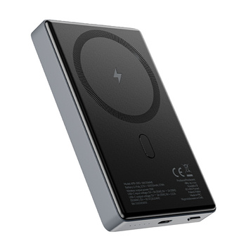 Allity bezdrátová powerbanka APB-300 PD QC 20W 10000 mAh magnetická šedá