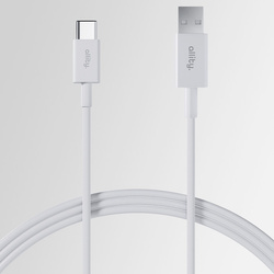 Allity AUC-03 USB-A to USB-C Cable 1.0m 3A White