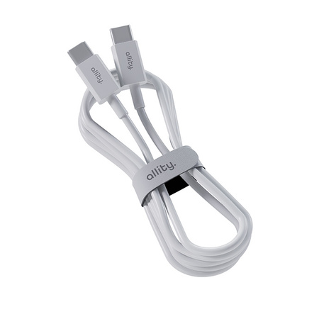 Кабель Allity AUC-03 USB-C - USB-C 1.0 м 60 Вт білий