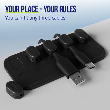 Allity cable organizer ASA-410 magnetic 