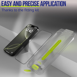 Allity PerFit gehärtetes Glas für iPhone 15 Plus / 14 Pro Max
