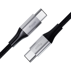 Câble Allity AUC-01 USB-C - USB-C 2.0 m 100W noir