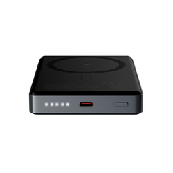 Allity drahtlose Powerbank APB-300 PD QC 20W 10000 mAh magnetisch grau