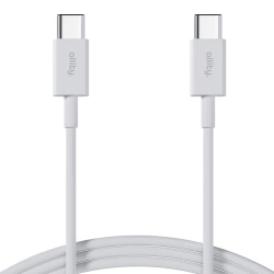 Кабель Allity AUC-03 USB-C - USB-C 2.0 м 60 Вт білий