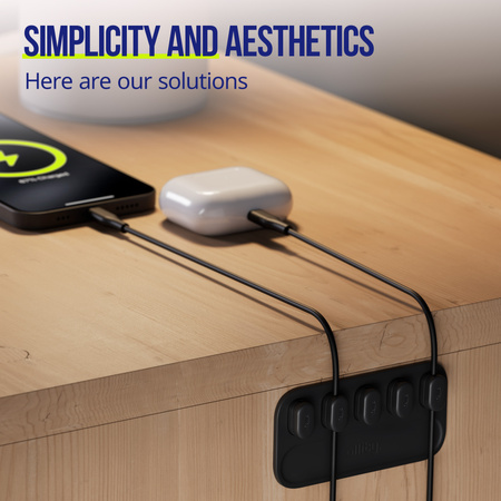 Allity cable organizer ASA-410 magnetic 