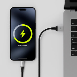 Allity AUC-01 USB-A to USB-C Cable 1.0m 3A Black