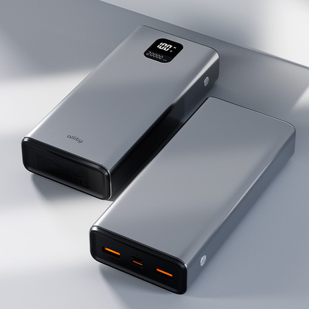 Allity Powerbank APB-100 PD QC 22.5W 20000 mAh grau