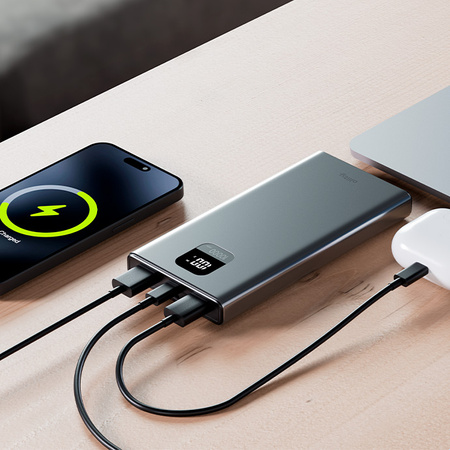 Allity powerbank APB-100 PD QC 22,5W 10000 mAh šedá
