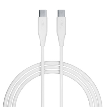 Кабель Allity AUC-02 USB-C - USB-C 2.0 м 100 Вт білий