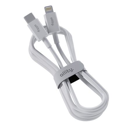 Allity cable AUC-03 USB-C - Lightning 1.0 m 27W white