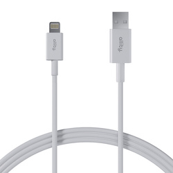Allity AUC-03 USB-A to Lightning cable 1.0 m 2.4A white