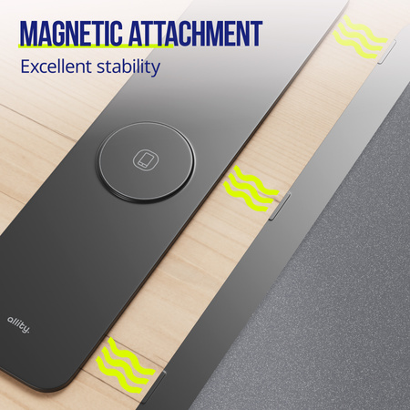 Allity Laptop-Pad mit drahtloser Aufladung 4in1 15W schwarz