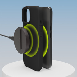Allity Silikon Mag Kappe für iPhone 16 Pro