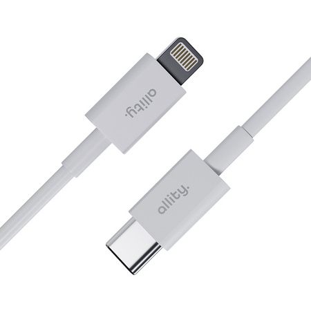 Allity Kabel AUC-03 USB-C - Lightning 2.0 m 27W weiß