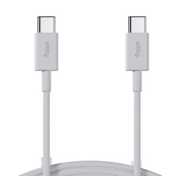 Câble Allity AUC-03 USB-C - USB-C 2.0 m 60W blanc
