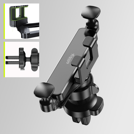 Support de calandre Allity ACH-100 noir