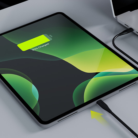 Allity kabel AUC-02 USB-C - USB-C 2.0 m 100W černý