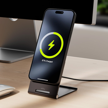 Indukční nabíječka Allity AWC-200-15WMS grafitová