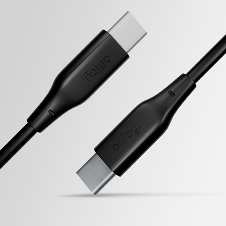 Allity AUC-02 USB-C - USB-C 1.0m 60W cable black