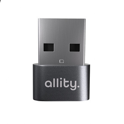 Allity adaptér ABA-101 OTG USB-C na USB šedý