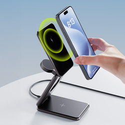 Allity drahtloses Ladegerät AWC-230-22WMS 22.5W graphit 3in1