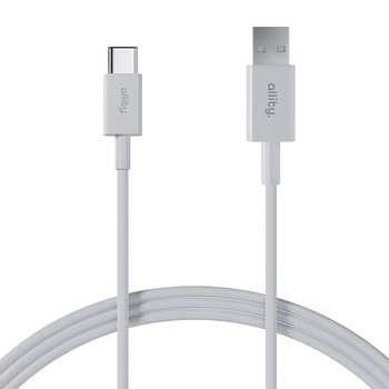 Allity AUC-03 USB-A to USB-C Cable 1.0m 3A White