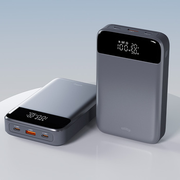 Allity powerbank для ноутбука APB-200 PD QC 130W 19200 mAh сірий