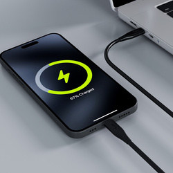 Кабель Allity AUC-02 USB-C - USB-C 2.0 м 60 Вт чорний