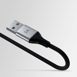 Allity kabel AUC-01 USB-A - USB-C 1,0 m 3A czarny