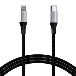 Allity Kabel AUC-01 USB-C - Lightning 1.0 m 27W schwarz