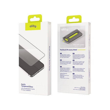 Allity PerFit gehärtetes Glas für iPhone 15 Plus / 14 Pro Max